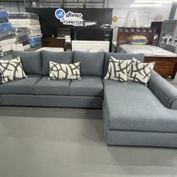 Grey Sectional Sofa Set