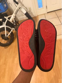 red bottom slide
