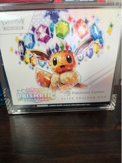 Prismatic Evolutions- Pokemon center
