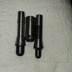 These adapters are used to hold cutting tools or drill chucks securely in a machine's spindle.  They feature a specific taper angle (often 16.85 degre