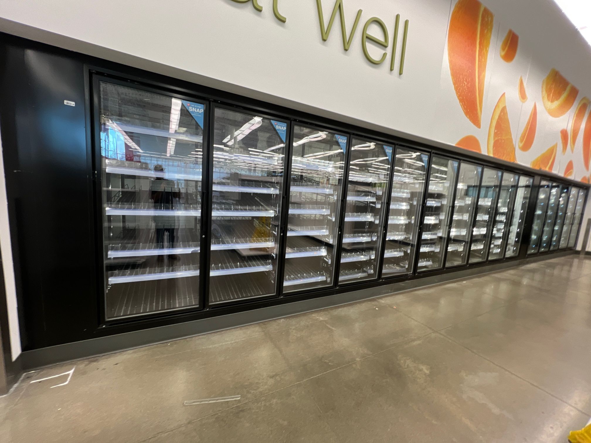 14 Door Walk In Cooler- freezer