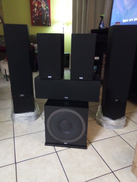 ELAC  Home theater system..    