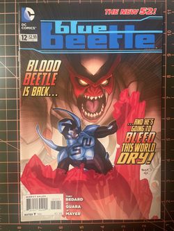 Blue Beetle #12 Vol. 8 2012 DC Comics