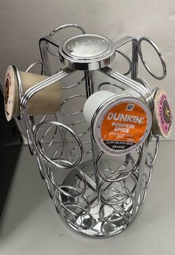 Keurig Chrome K-Cup Carousel Pod Holder
