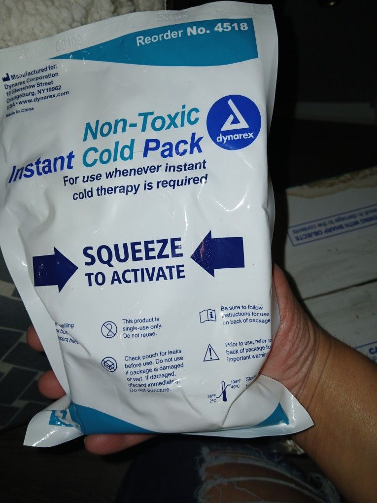 Instant Non Toxic Cold Packs