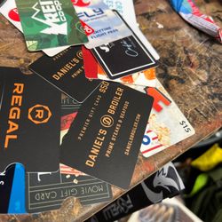 I have A Variety Of Gift Cards For sale 60 Cents On The Dollar