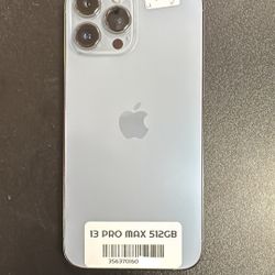 On Sale 13 Pro Max 512 GB Unlocked 