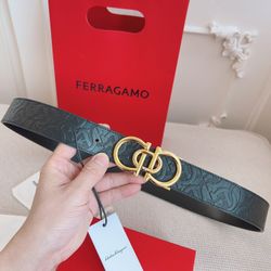 Ferragamo Men Belt With Box 