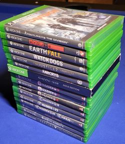 Xbox One games all for 50