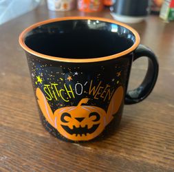 Stitch Halloween mug