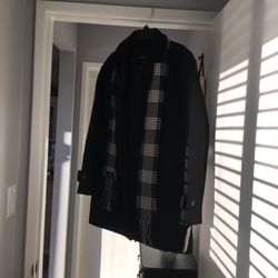 Brand New London Fog Men’s Medium Black Coat