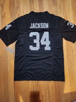 Las Vegas Raiders football uniform No.34 Bo Jackson jersey