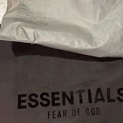 Black Essentials Hoodie (medium)