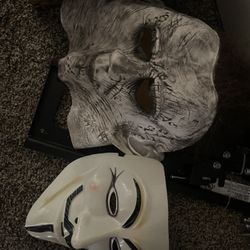 Free Four Halloween Masks 