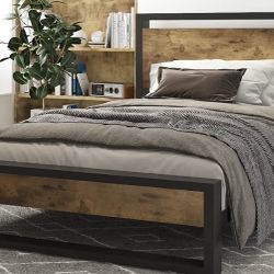 Wooden Queen Bed frame 