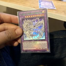 Yugioh Cyber Eternity Dragon 1st Edition Ultra Rare (green)&(purple)