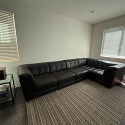 Black Sectional Couch