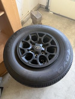 2021 SR5 Tacoma Wheels And Tires