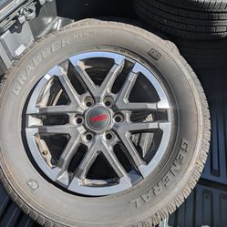 Toyota Tacoma TRD sport wheels and tires