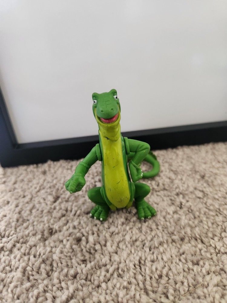 Rainforest Cafe 2000 iguana toy figure