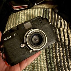 Voigtlander Bessa R2A with 35mm and 50mm lenses