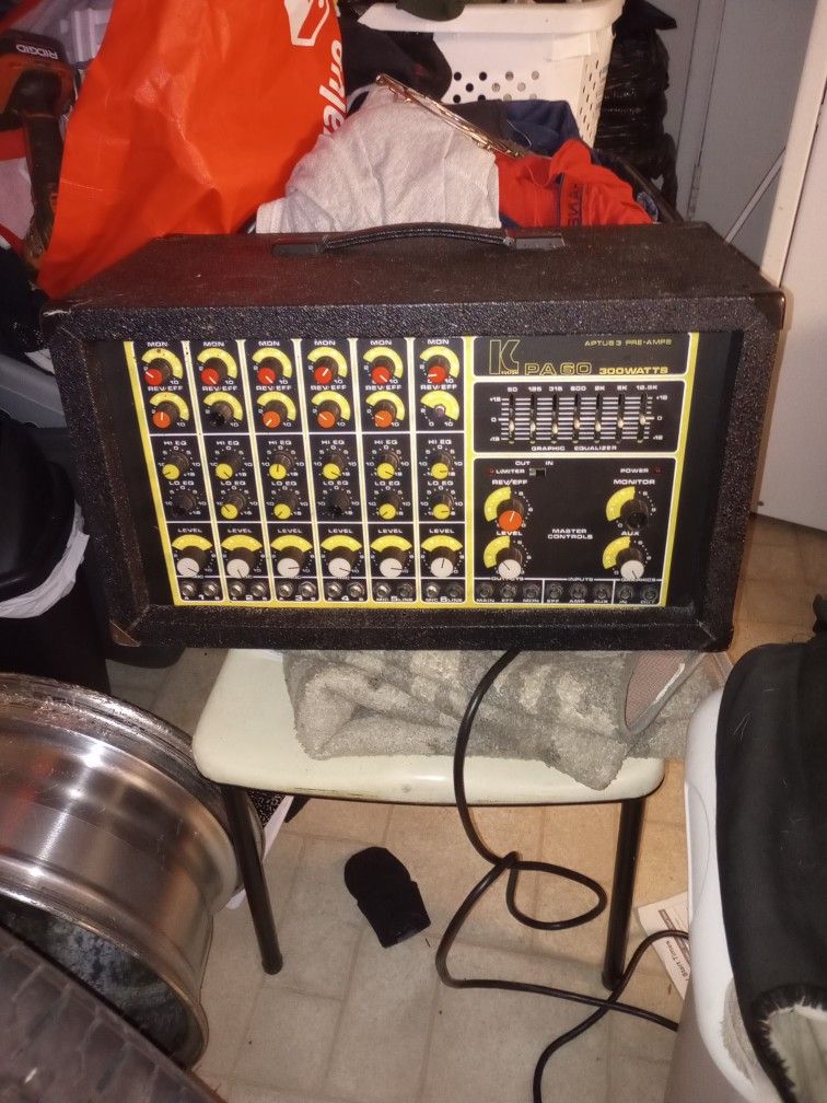 kustom pa amp