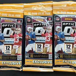 2023 Donruss Optic NFL Football Value Fat Pack Cellos NFL