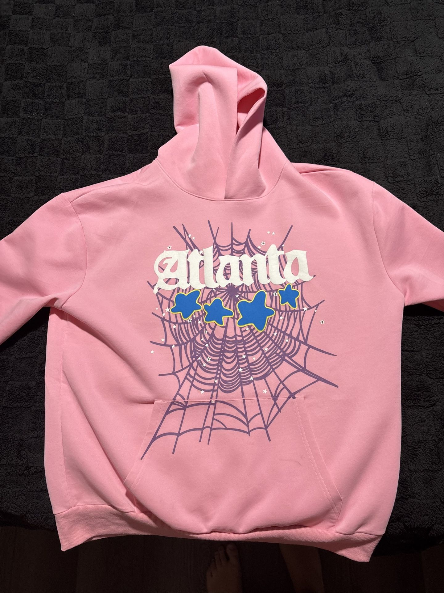 Spider Worldwide ‘Atlanta’ Pink Sp5der Hoodie