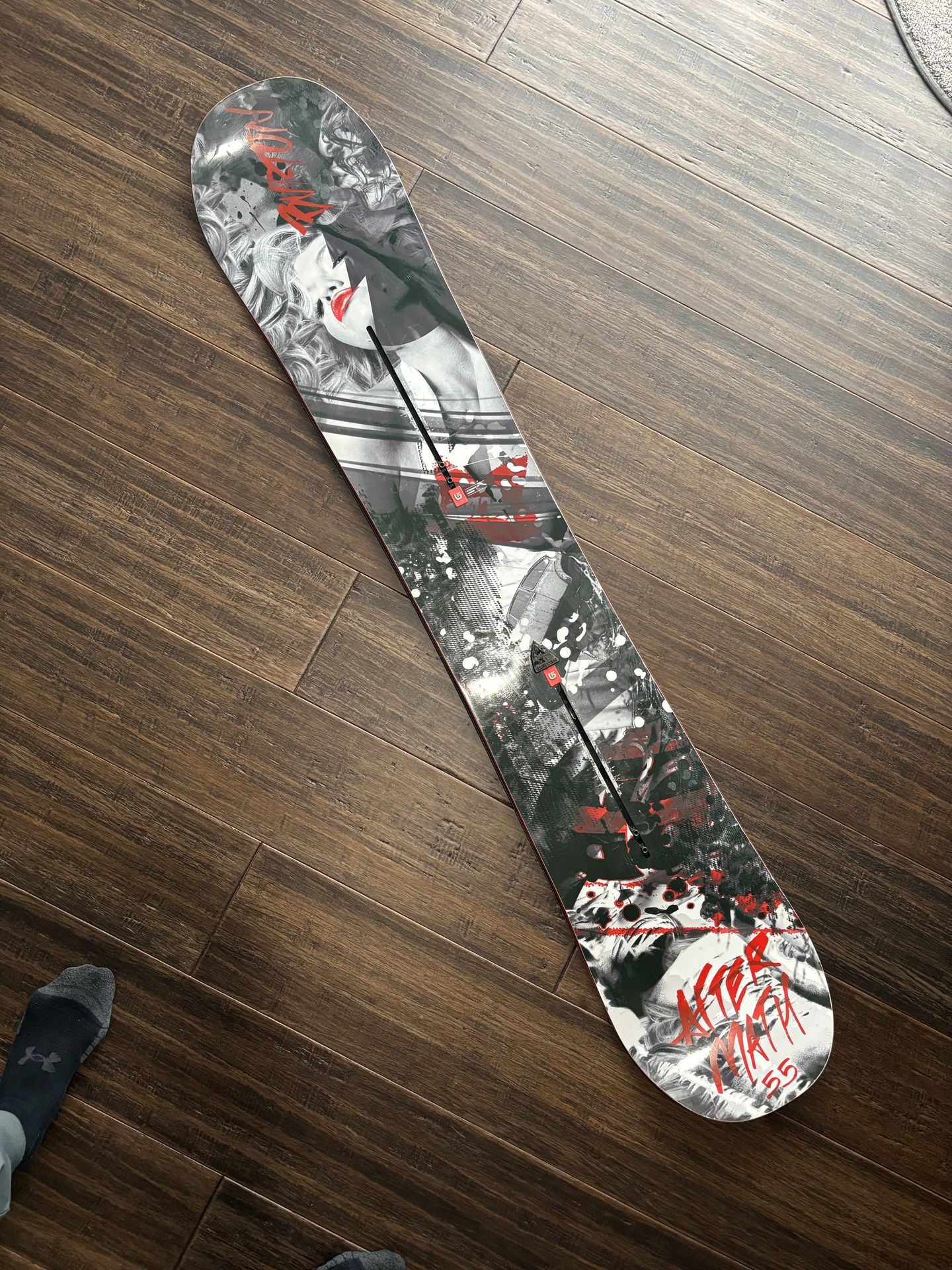 Burton aftermath 155 snowboard