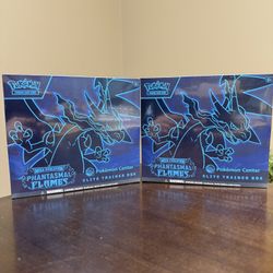 Pokemon Phantasmal Flames Pokemon Center Elite Trainer Box