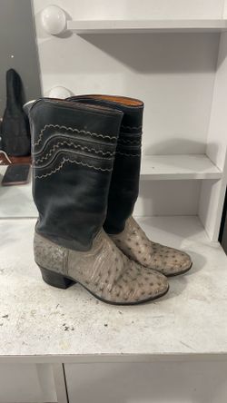 Lucchese Ostrich Boots