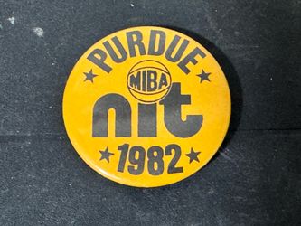 Vintage 1982 Purdue Boilermakers NIT Pin/Button
