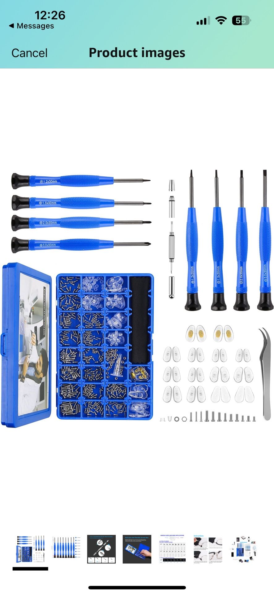 Eye Glass Repairing Kit