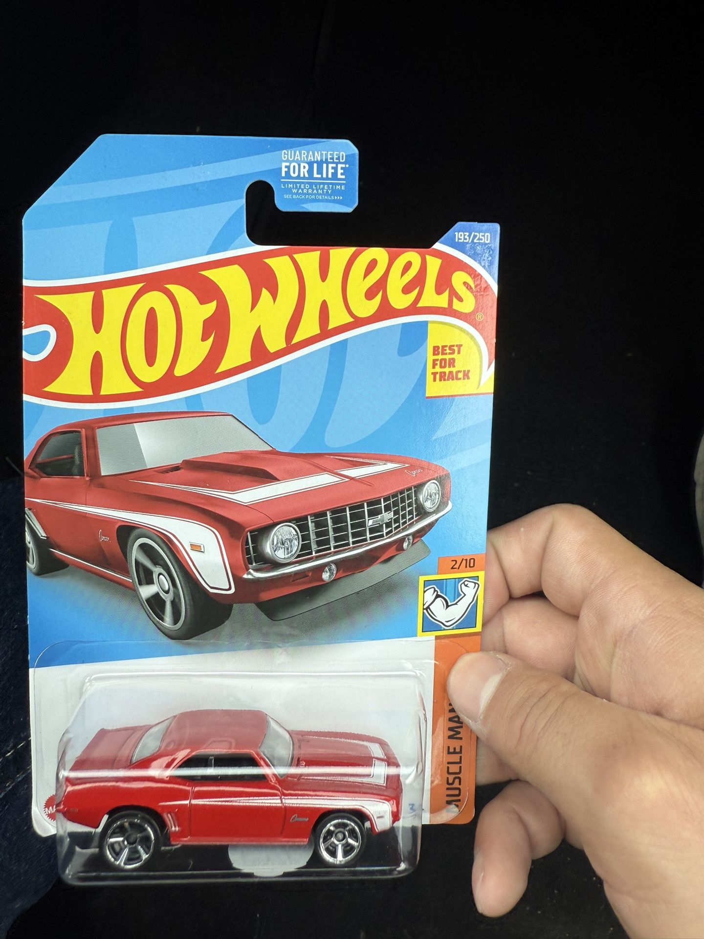 2022 Hot Wheels #193 Muscle Mania 69 COPO Camaro red