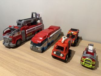 SALE! Set of Fire Trucks