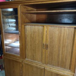 Oak Entertainment Center