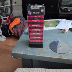 Patriots Table Top Stacker / Jenga 