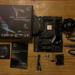 ASUS ROG STRIX X370-F Gaming Motherboard And AMD Ryzen 5 2600 CPU 