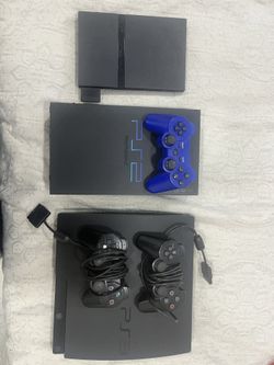 ps2 slim, ps2 and ps3