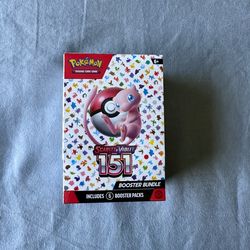 POKEMON TCG SCARLET & VIOLET 151 BOOSTER BUNDLE BOX FACTORY SEALED NEW 6 PACKS