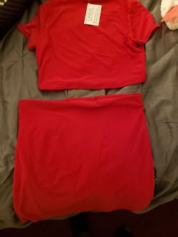 Red 2 piece set