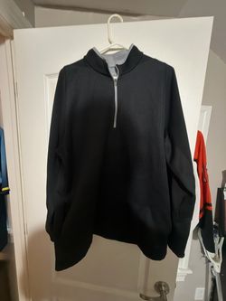 Nike Black Quarter-Zip Pullover Sweatshirt