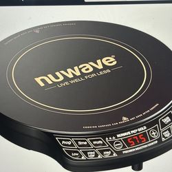 Nuwave induction cooktop