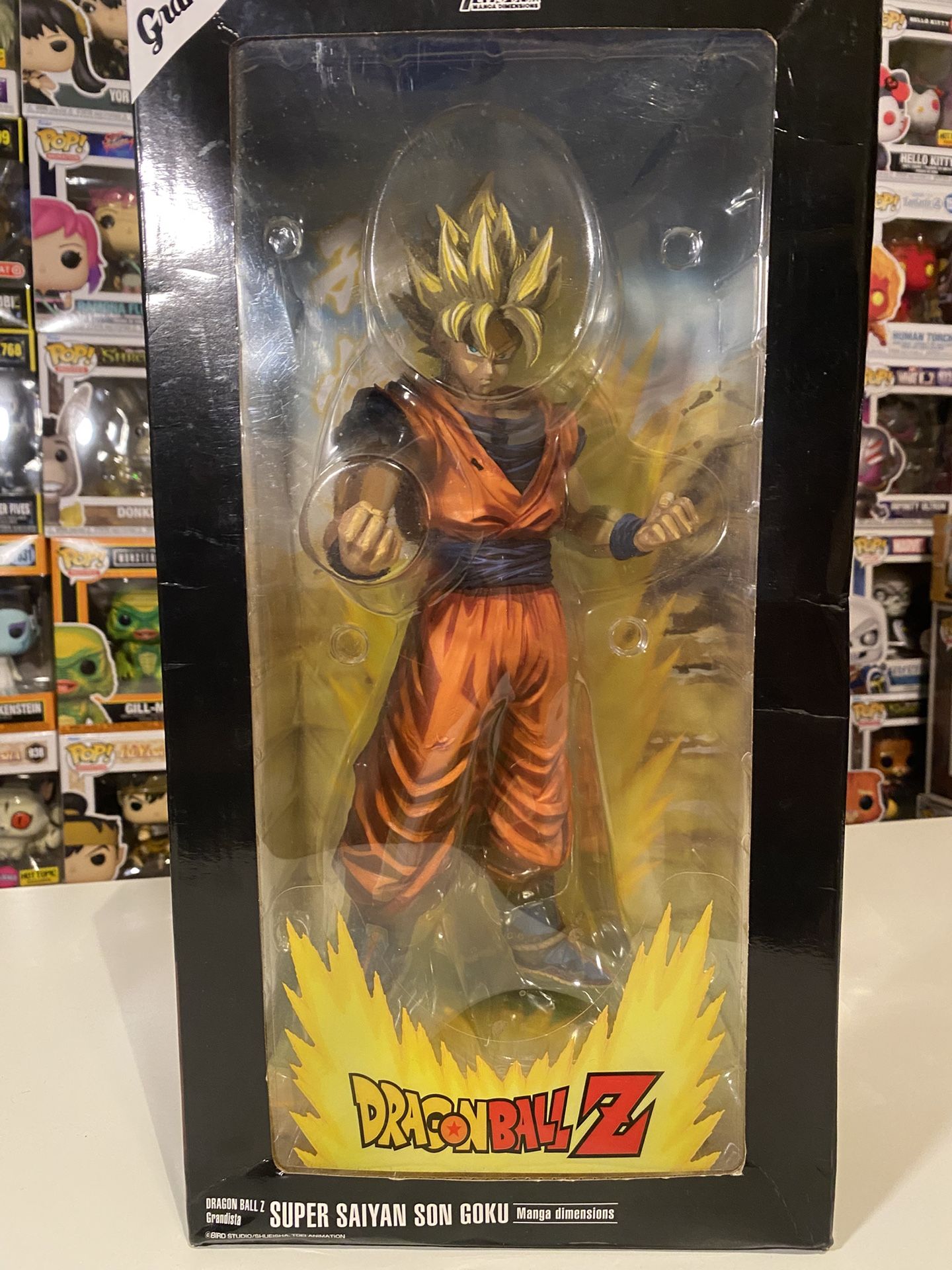 Dragon Ball Grandista Super Saiyan Son Goku Manga Dimensions 2D