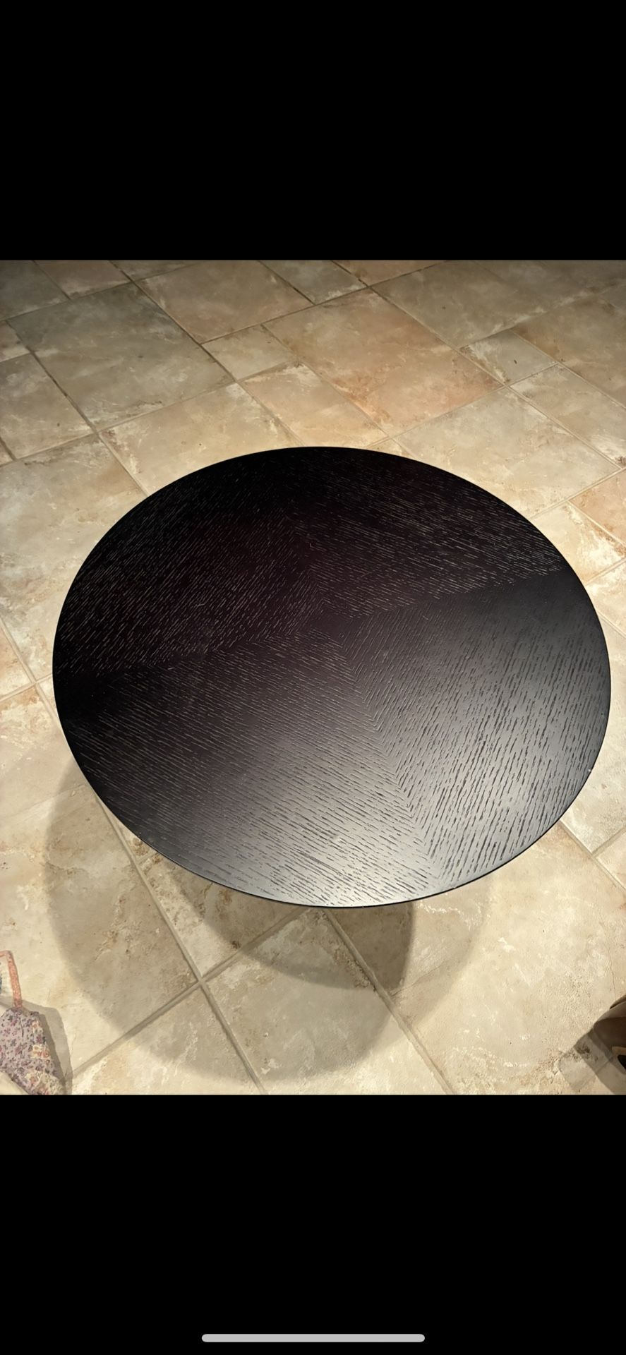 Wood And Stainless Table