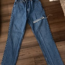 Abercrombie Curve Love 90s Straight Leg Jeans 26R