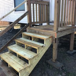 Escalones Con Deck