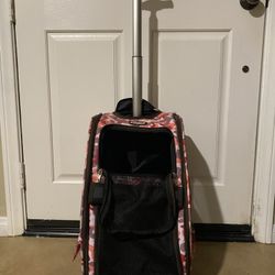 Petique Pink Camo 5-in-1 Pet Carrier, Medium 