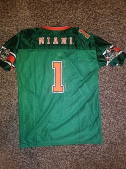 Miami hurricanes jersey colosseum size large never worn
