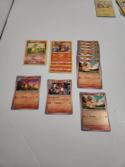Pokemon card lot of 12 Charmander/Charmeleon